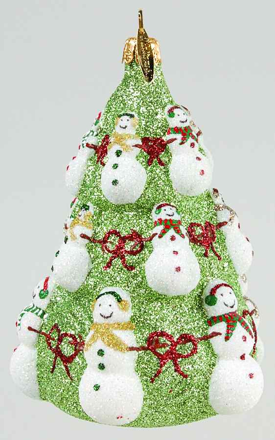 Snowpeople Snowman Tree - Boxed by Mattarusky-1