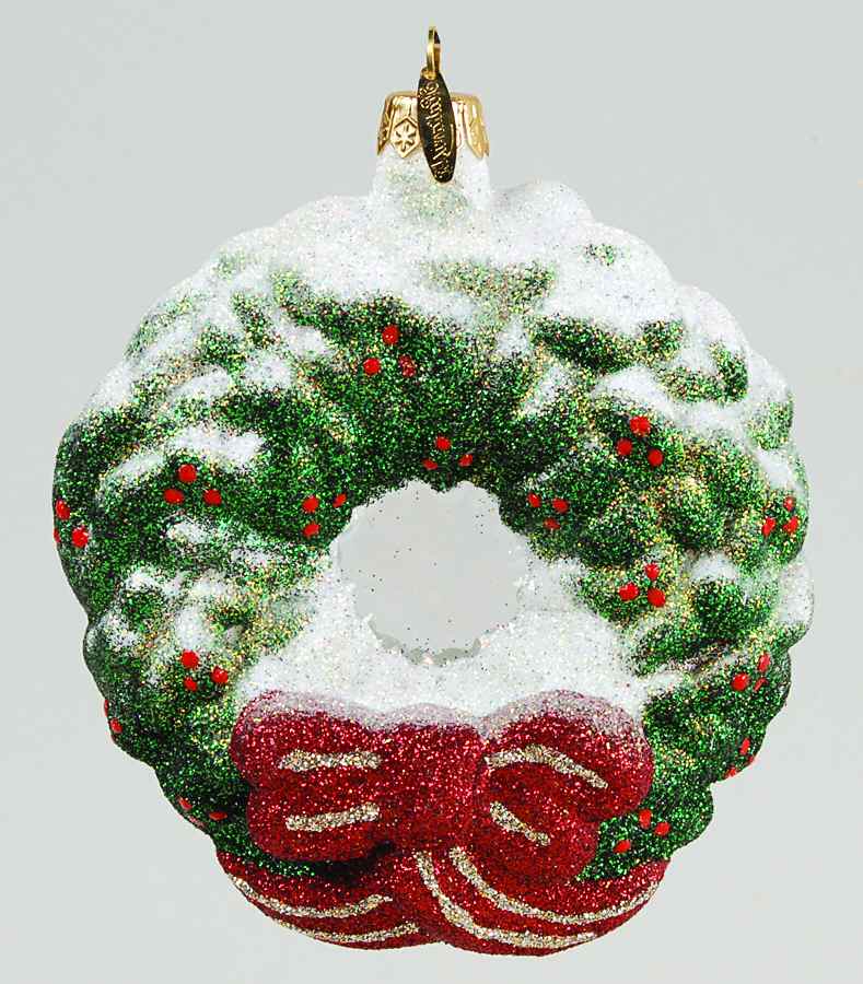 Mattarusky Ornaments Snowcapped Wreath - Boxed by Mattarusky-1