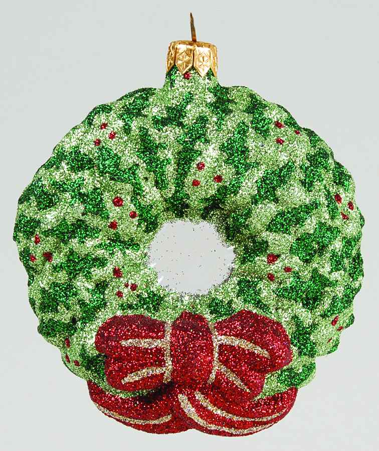 Mattarusky Ornaments Holly & Berry Wreath - Boxed by Mattarusky-1