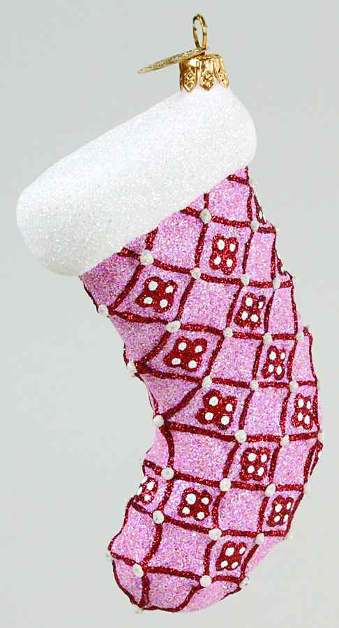 Mattarusky Ornaments Stocking-Pink - Boxed by Mattarusky-1