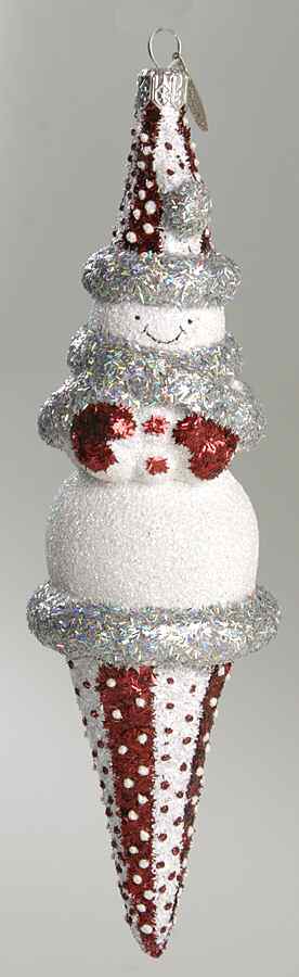 Mattarusky Ornaments Charlie On Cone Polka Dot - Boxed by Mattarusky-1