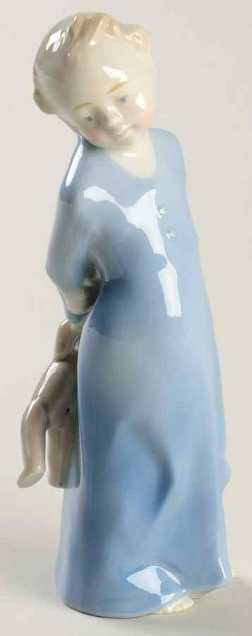 Metzler & Ortloff Figurines Boy Holding Teddy Bear - No Box by Metzler & Ortloff-1