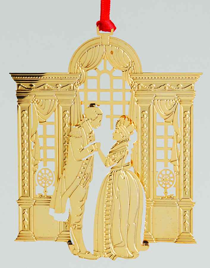 Mount Vernon Annual Christmas Ornament Palladian Window - Boxed by Mount Vernon-1
