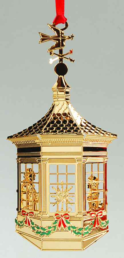 Mount Vernon Annual Christmas Ornament Mount Vernon Cupola - No Box by Mount Vernon-1