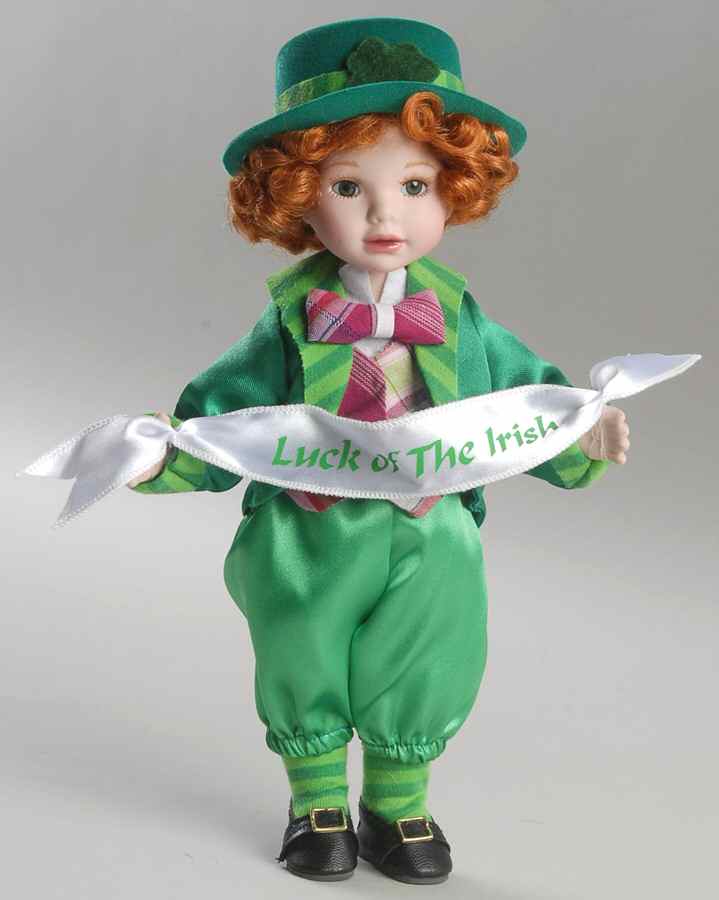 Marie Osmond Tiny Tots Luck O' The Irish Keepsake - Boxed by Marie Osmond Doll-1