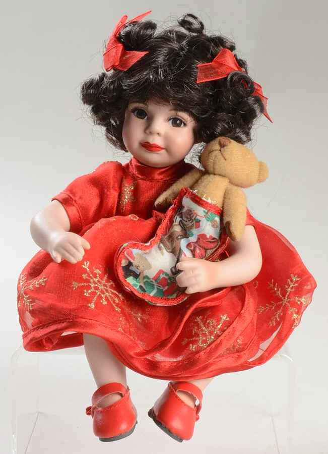 Marie Osmond Tiny Tots Baby Annette Holiday - No Box by Marie Osmond Doll-1