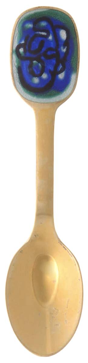 Christmas Spoon-Small Festival Of Light - With Box Bx1987 by Anton Michelsen-1