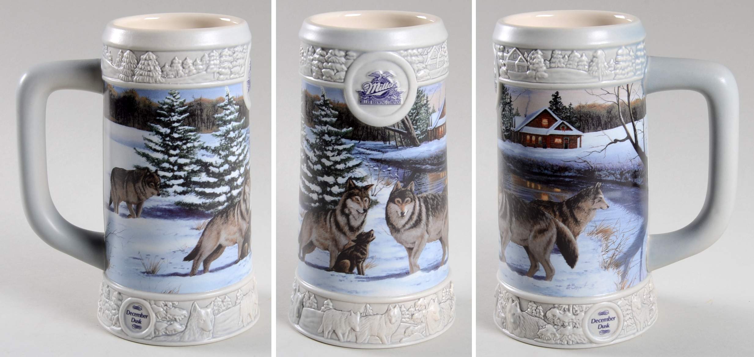 Winter Animals December Dusk - No Box by Miller Brewing Co-1