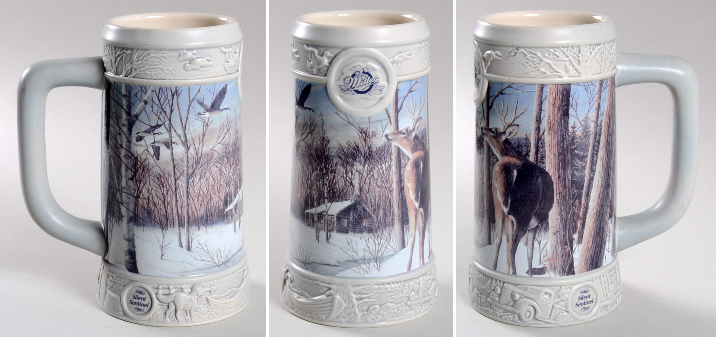 Winter Animals Silent Sentinel - No Box by Miller Brewing Co-1