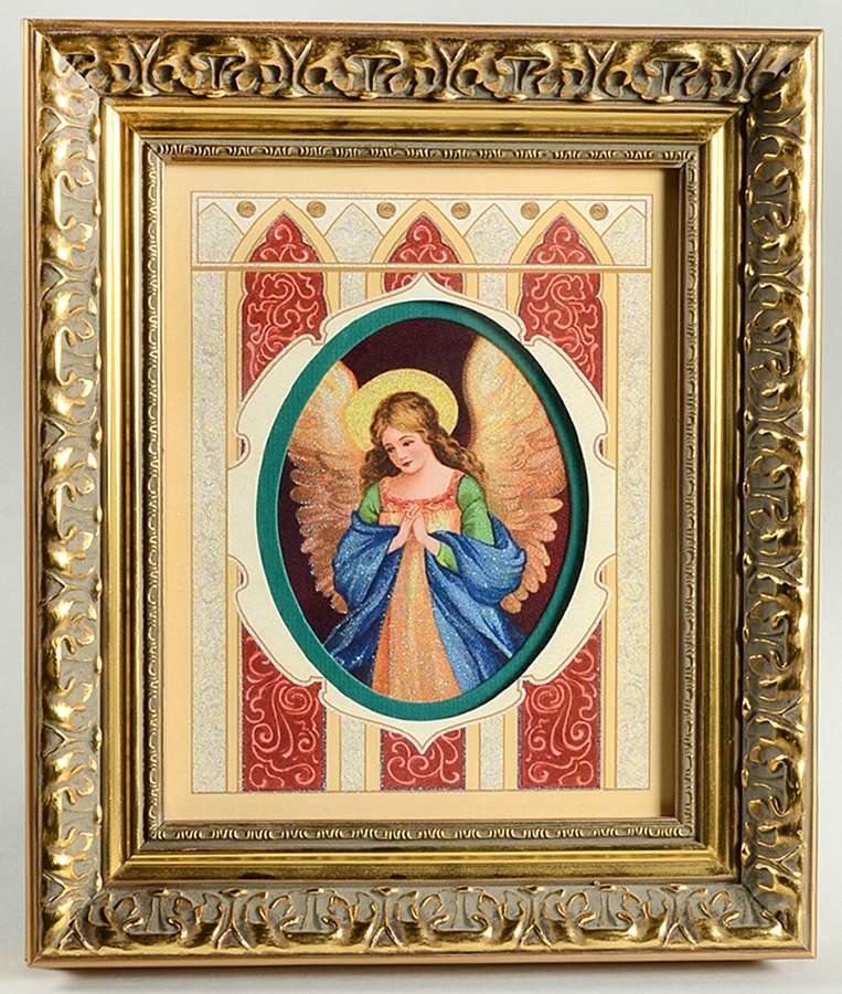 Shadow Box Prints Renaissance Angel - No Box by Old World Christmas (Newer)-1