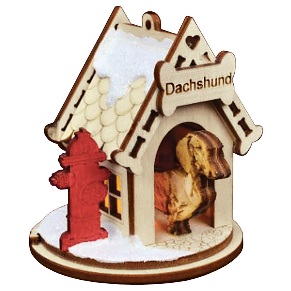 K9 Cottages Dachshund - Boxed by Old World Christmas (Newer)-1