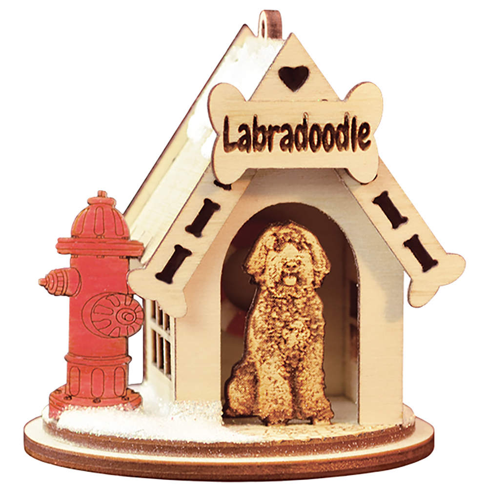 K9 Cottages Labradoodle - Boxed by Old World Christmas (Newer)-1