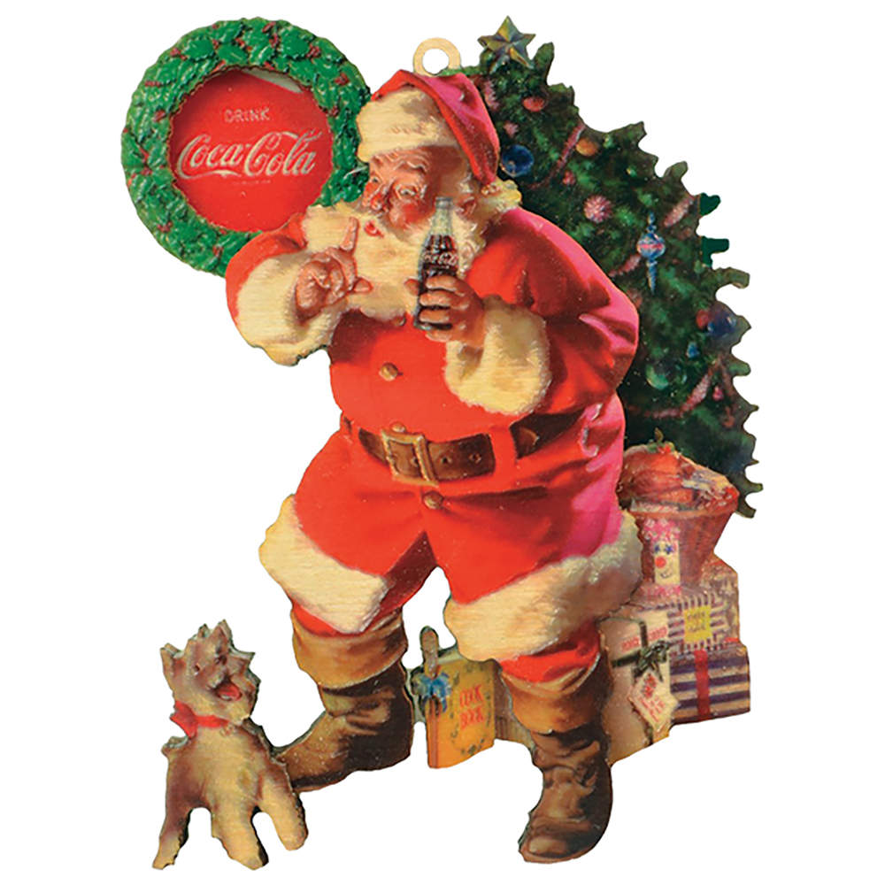 Coca Cola Shhhhhhhh - Boxed by Old World Christmas (Newer)-1