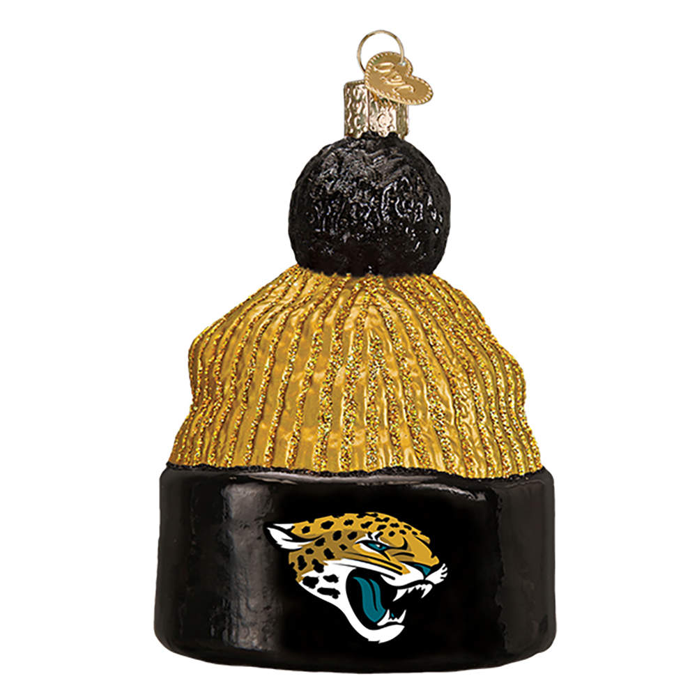 NFL Ornaments Jacksonville Jaguars Beanie - No Box by Old World Christmas (Newer)-1
