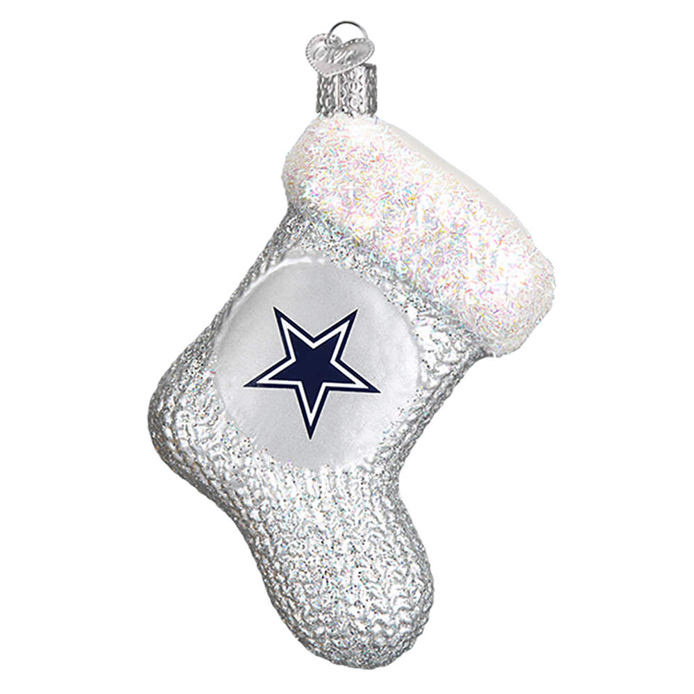 NFL Ornaments Dallas Cowboys Stocking - Boxed by Old World Christmas (Newer)-1