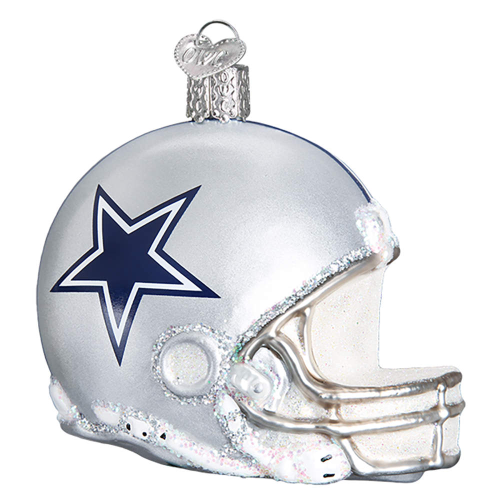 NFL Ornaments Dallas Cowboys Helmet - No Box by Old World Christmas (Newer)-1