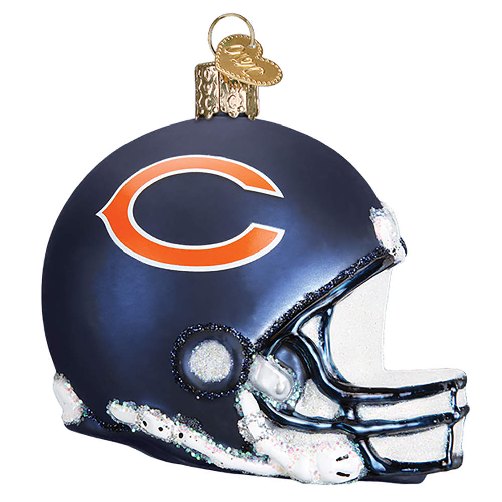 NFL Ornaments Chicago Bears Helmet - No Box by Old World Christmas (Newer)-1