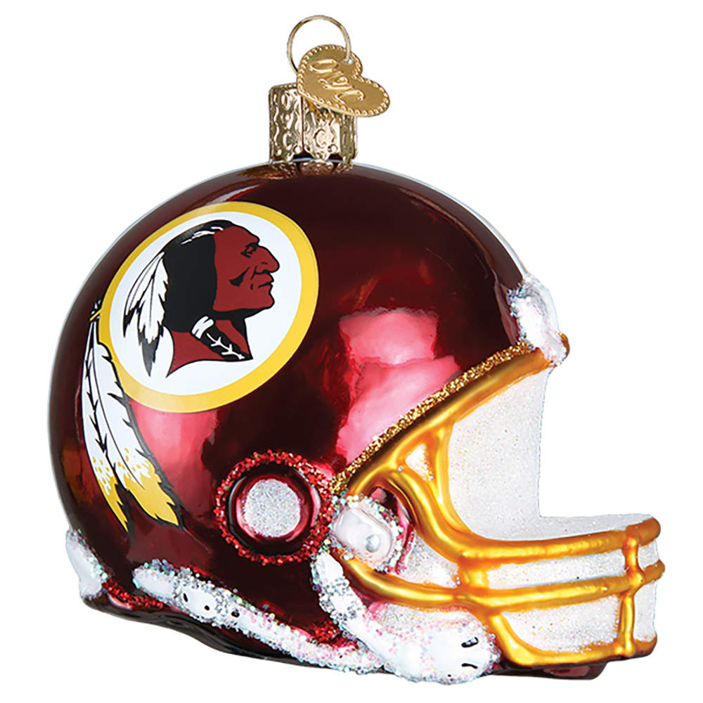 NFL Ornaments Washington Redskins Helmet - No Box by Old World Christmas (Newer)-1