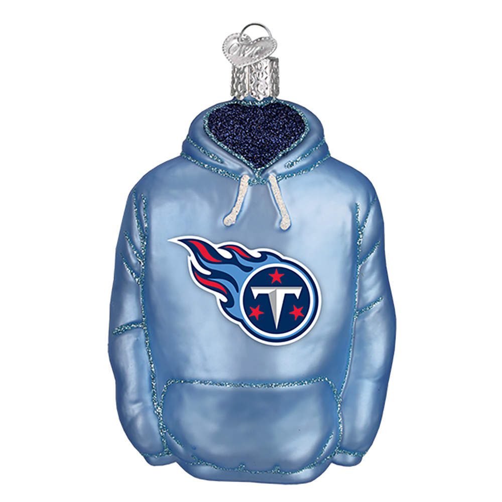 NFL Ornaments Tennessee Titans Hoodie - No Box by Old World Christmas (Newer)-1