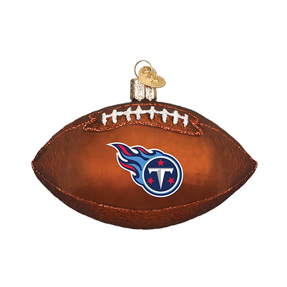 NFL Ornaments Tennessee Titans Football - No Box by Old World Christmas (Newer)-1