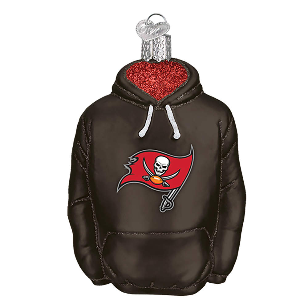 NFL Ornaments Tampa Bay Buccaneers Hoodie - Boxed by Old World Christmas (Newer)-1