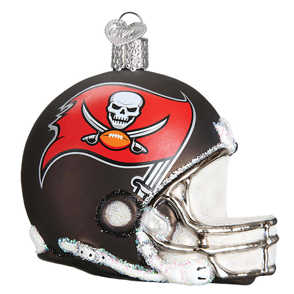 NFL Ornaments Tampa Bay Buccaneers Helmet - Boxed by Old World Christmas (Newer)-1