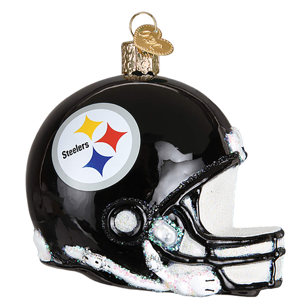 NFL Ornaments Pittsburgh Steelers Helmet - Boxed by Old World Christmas (Newer)-1