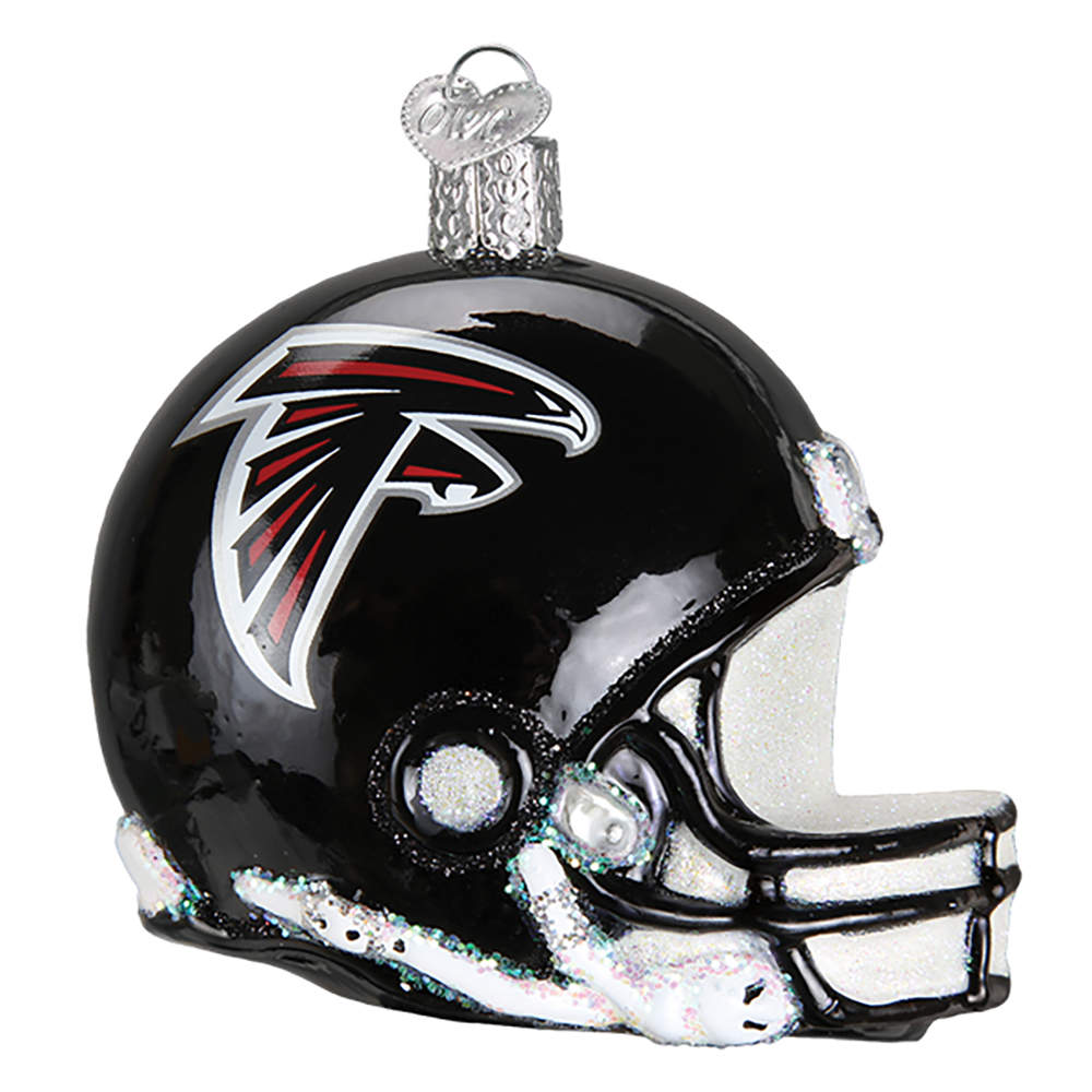 NFL Ornaments Atlanta Falcons Helmet - With Box by Old World Christmas (Newer)-1