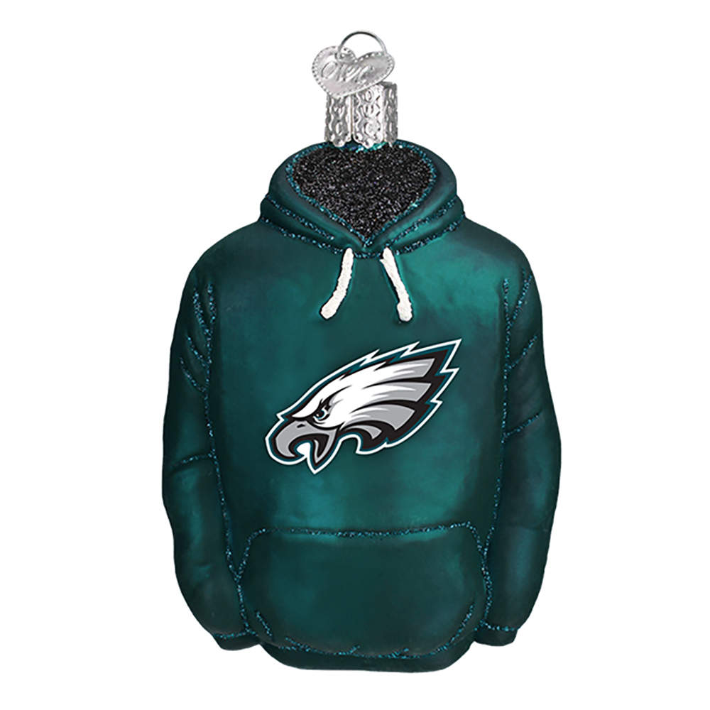 NFL Ornaments Philadelphia Eagles Hoodie - No Box by Old World Christmas (Newer)-1