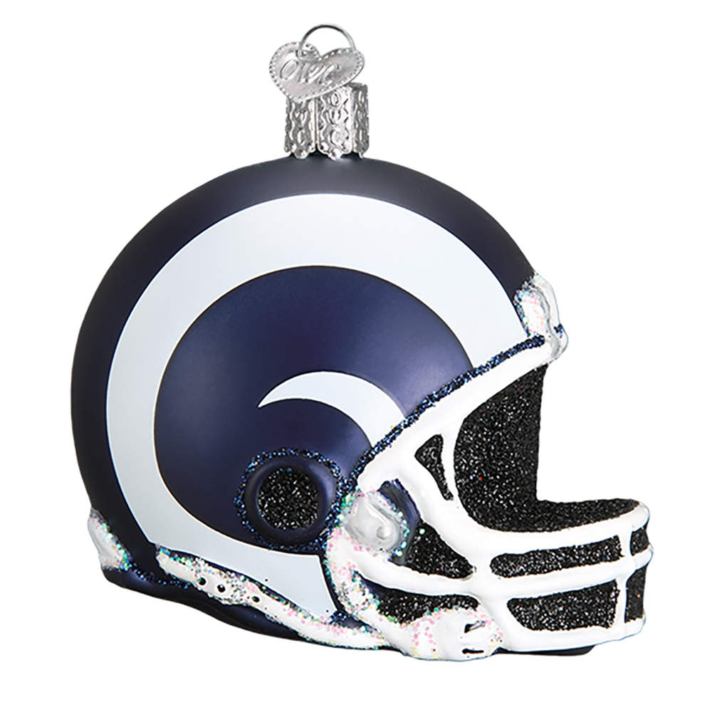NFL Ornaments Los Angeles Rams Helmet - Boxed by Old World Christmas (Newer)-1