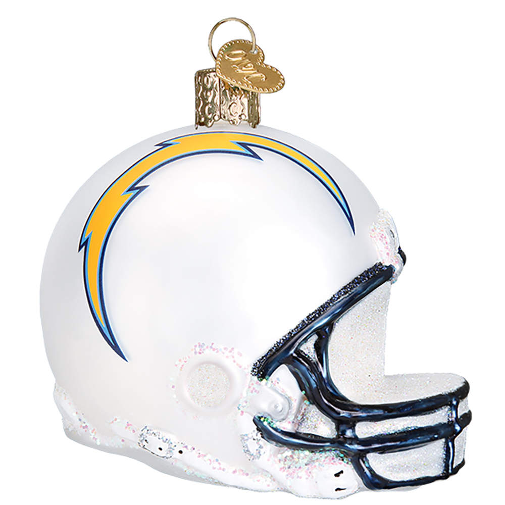 NFL Ornaments Los Angeles Chargers Helmet - Boxed by Old World Christmas (Newer)-1