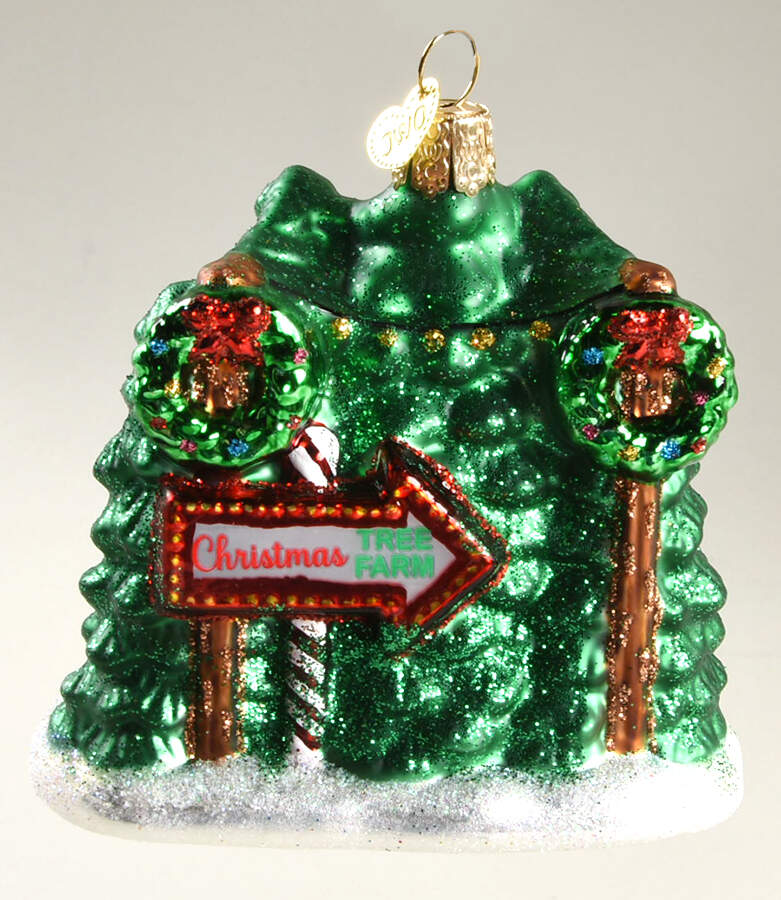 Trees & Cones & Wreaths Christmas Tree Farm - No Box by Old World Christmas (Newer)-1