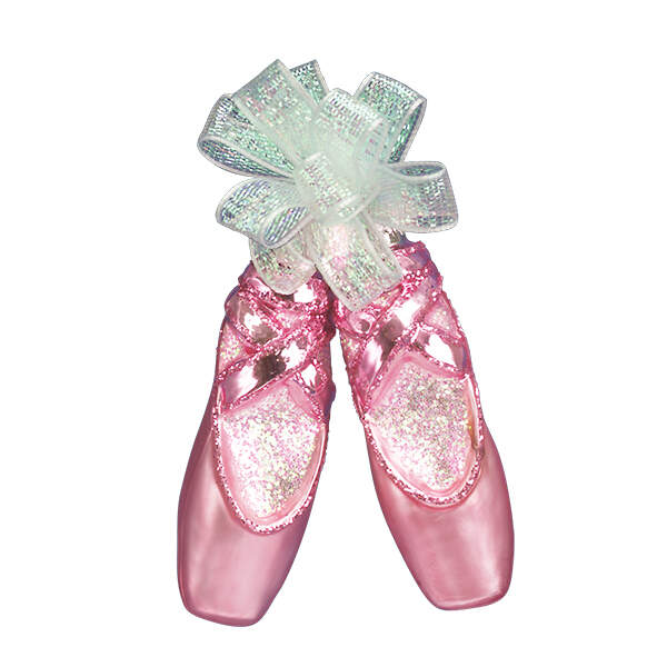 Nutcracker Suite Collection Ballet Slippers - No Box by Old World Christmas (Newer)-1