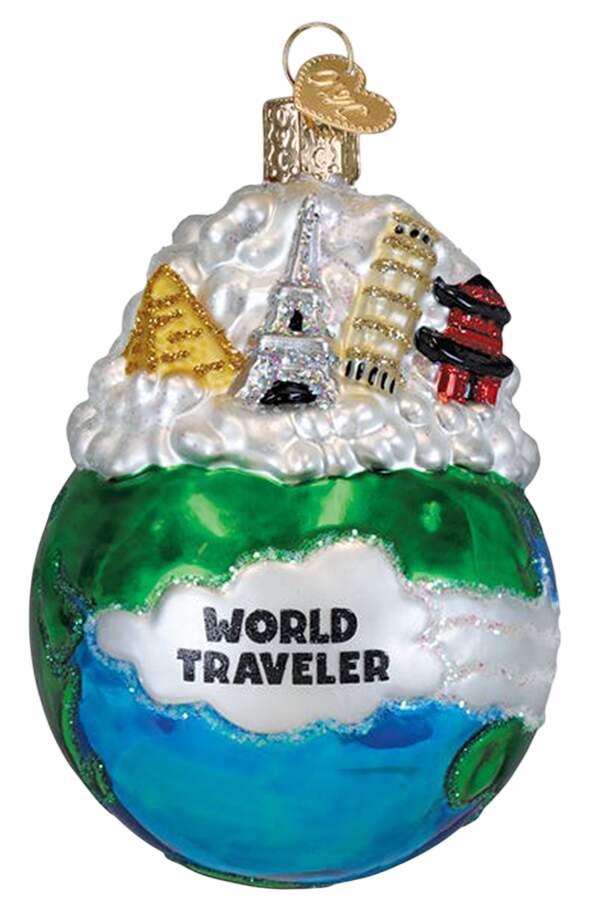 Vacation & Travel World Traveler - Nb754, No Box by Old World Christmas (Newer)-1