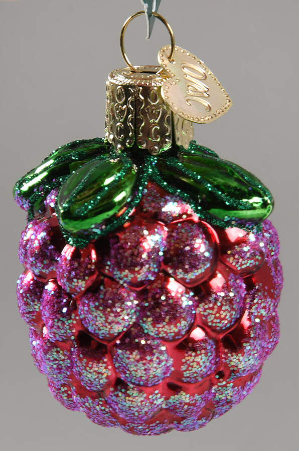 Fruits & Vegetables Ripe Raspberry - No Box by Old World Christmas (Newer)-1