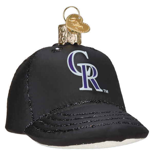 MLB Ornaments Cap - Colorado Rockies - Boxed by Old World Christmas (Newer)-1