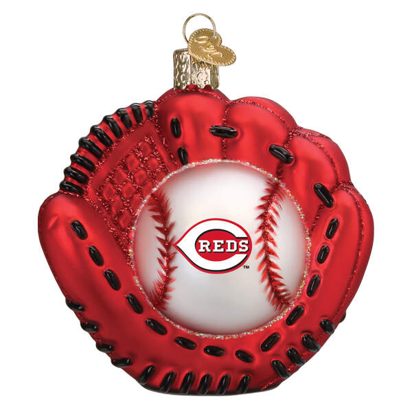 MLB Ornaments Mitt - Cincinnati Reds - Boxed by Old World Christmas (Newer)-1