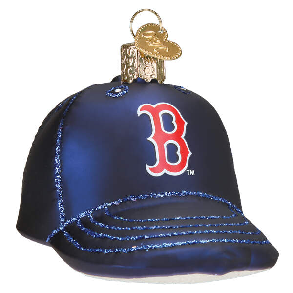 MLB Ornaments Cap - Boston Red Sox - Boxed by Old World Christmas (Newer)-1