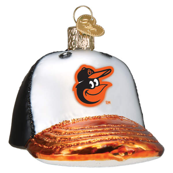 MLB Ornaments Cap - Baltimore Orioles - Boxed by Old World Christmas (Newer)-1