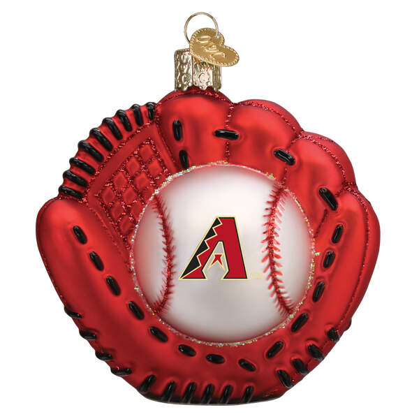 MLB Ornaments Mitt - Arizona Diamondbacks - With Box by Old World Christmas (Newer)-1