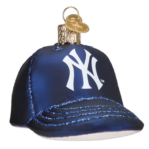 MLB Ornaments Cap - New York Yankees - Boxed by Old World Christmas (Newer)-1
