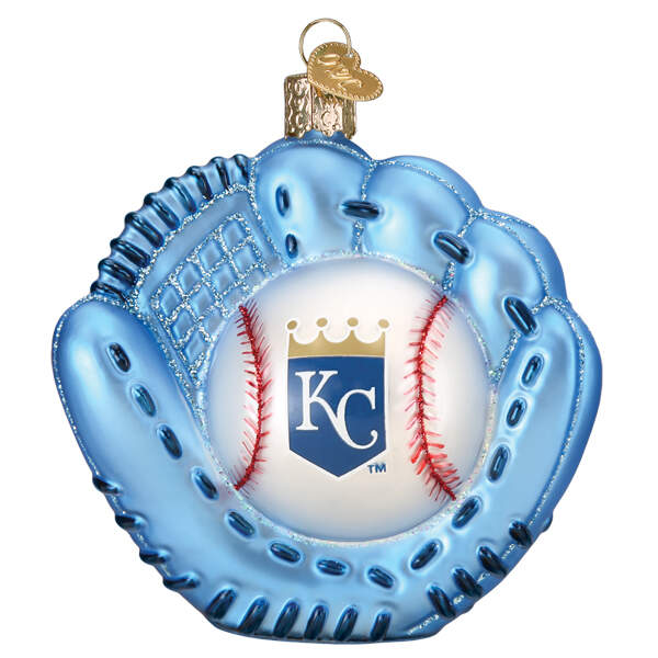 MLB Ornaments Mitt - Kansas City Royals - Boxed by Old World Christmas (Newer)-1