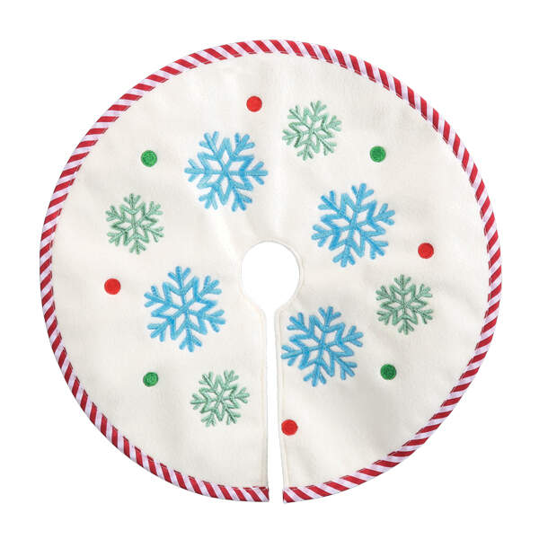 Gumdrops Mini Snowflake Tree Skirt - Display Stand 2 by Old World Christmas (Newer)-1