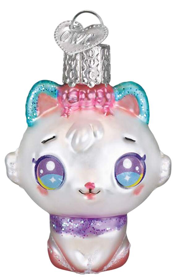 Gumdrops Mini Kawaii Cat - Boxed by Old World Christmas (Newer)-1