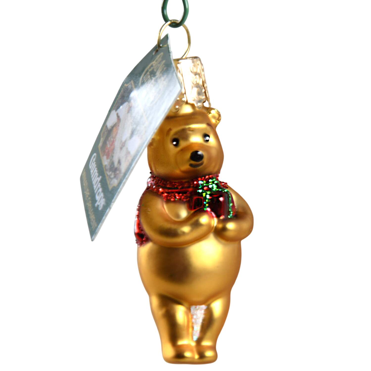 Gumdrops Winnie The Pooh With Gift - Boxed by Old World Christmas (Newer)-1