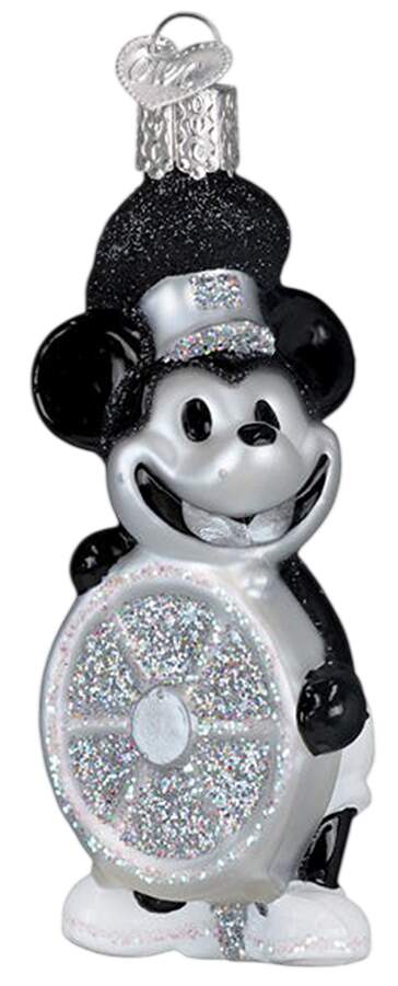 Arts & Entertainment Steamboat Willie Skipper - Nb721, No Box by Old World Christmas (Newer)-1