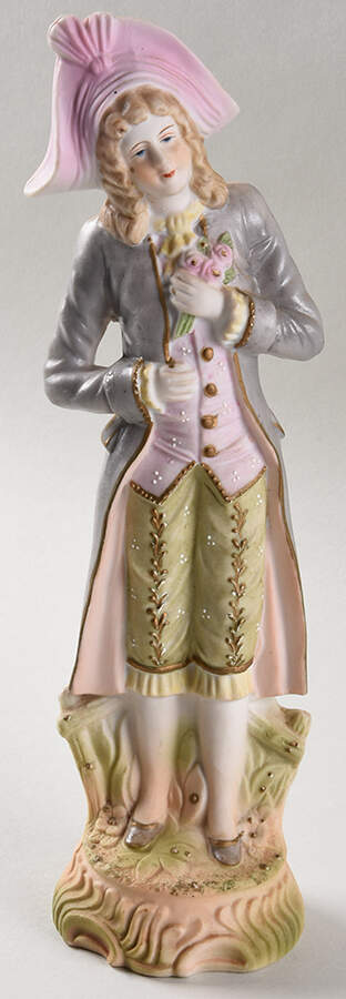 Moriyama Figurines Man In Pink Hat - No Box by Moriyama-1