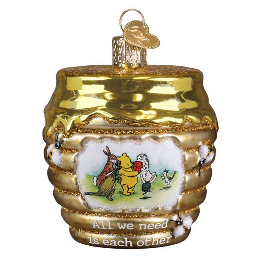 Winnie the Pooh Winnie And Friends - No Box by Old World Christmas (Newer)-1