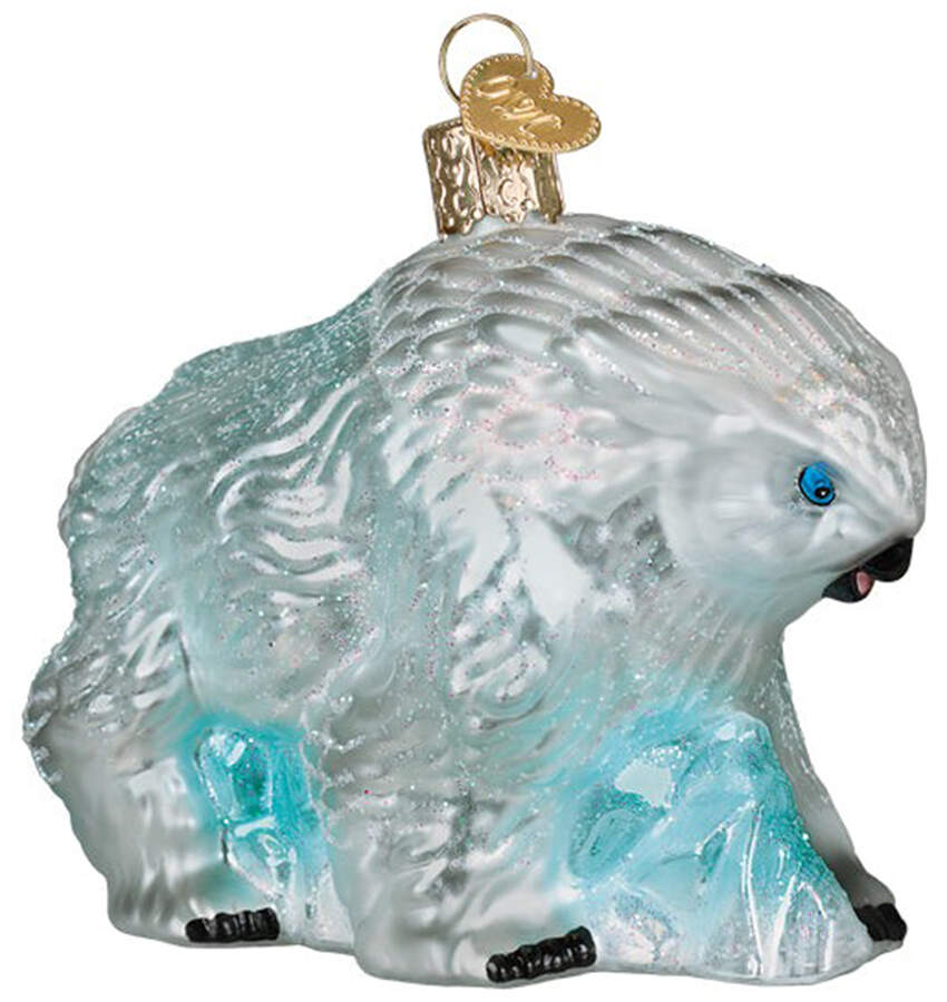 Dungeons & Dragons Snowy Owlbear - No Box by Old World Christmas (Newer)-1
