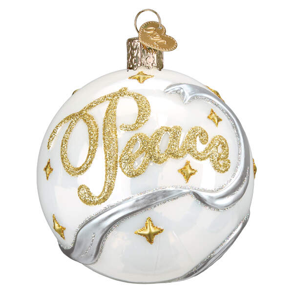 Rounds Peace & Joy - No Box by Old World Christmas (Newer)-1